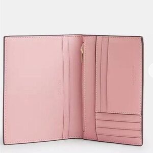 Coach Blush Pink Passport Holder